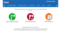 Desktop Screenshot of doortech.co.uk