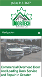 Mobile Screenshot of doortech.ca